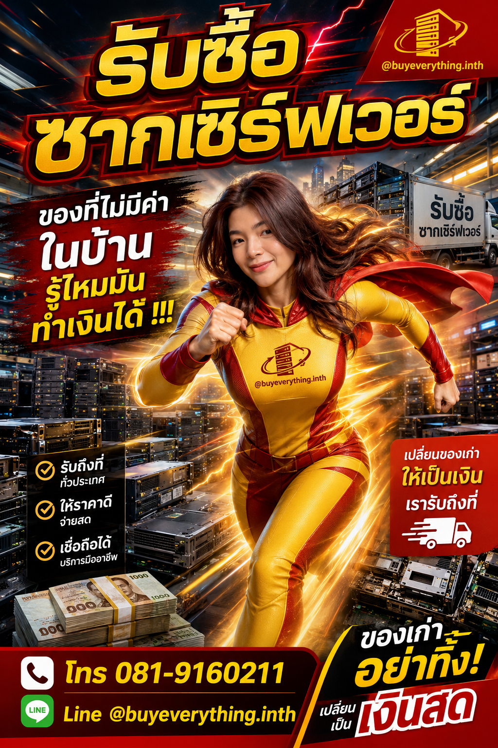 รับซื้อซากเซิร์ฟเวอร์ เอามาขายดีกว่าปล่อยทิ้งไว้ให้รกบ้าน