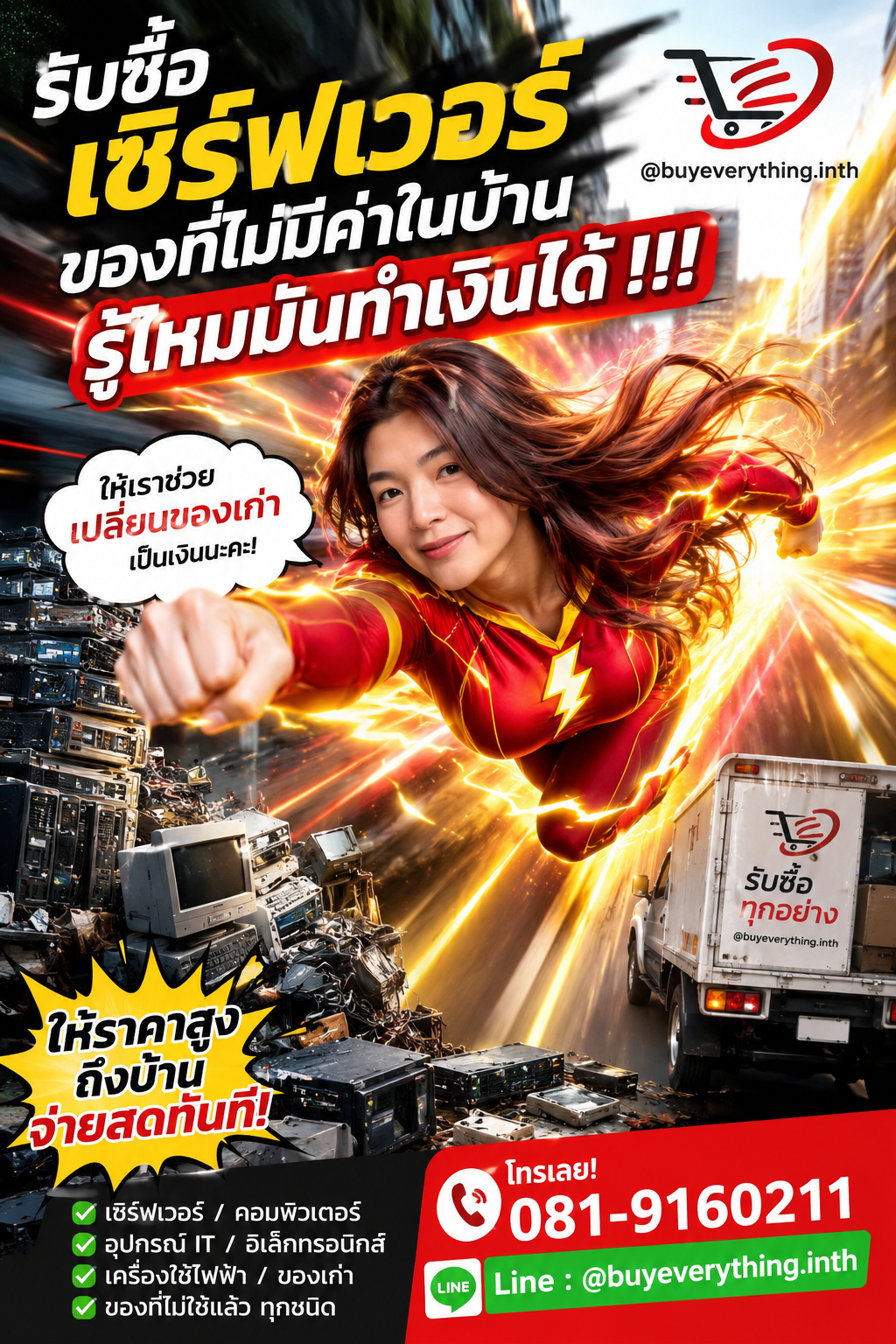รับซื้อ Server ประเมินราคาได้ตลอด คุยง่าย ต่อรองได้