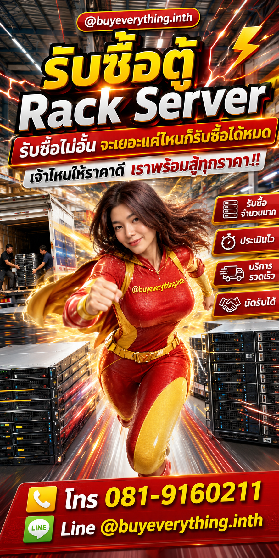 รับซื้อตู้ Rack Server ไม่อั้น พร้อมสู้ทุกราคา