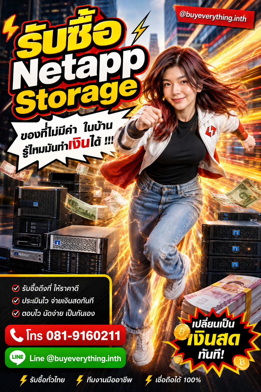 รับซื้อ Netapp Storage ประเมินราคาได้ตลอด คุยง่าย ต่อรองได้