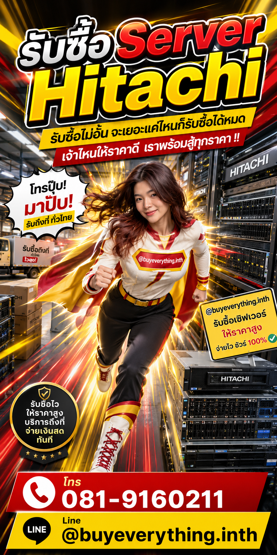 รับซื้อ Server Hitachi ไม่อั้น พร้อมสู้ทุกราคา